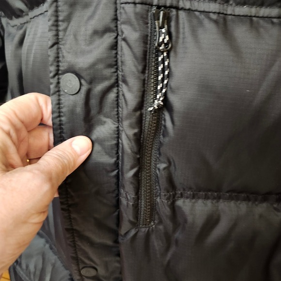 Alpine Design Mens‎ Hooded Puffer Jacket Winter Warm Parka Black EST 1962 Sz M - Picture 6 of 12